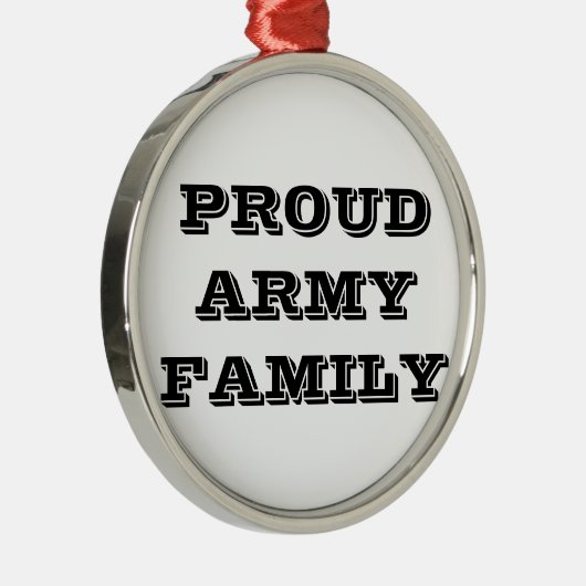 Ornament Proud Army Familie (Rechts)