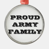 Ornament Proud Army Familie (Voorkant)