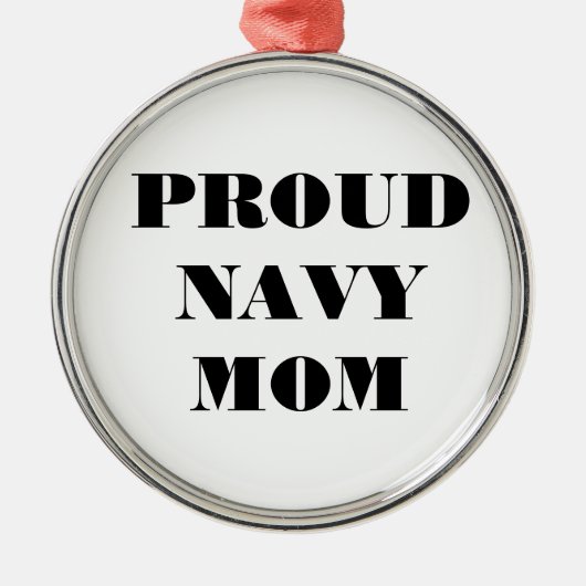 Ornament Proud Navy Mam (Voorkant)