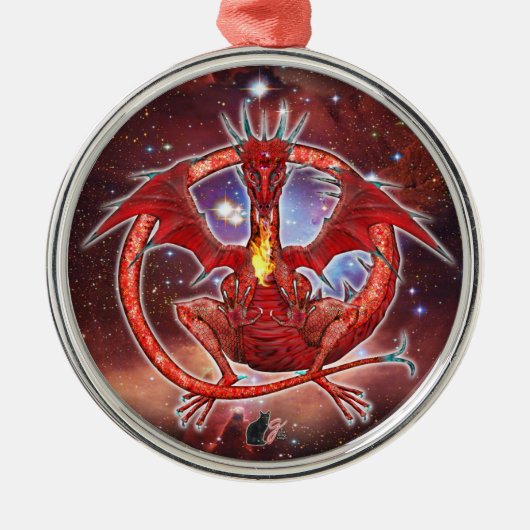 Ornament Pyrope Cosmic Dragon (Voorkant)