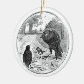 Ornament Raven Holding Court (Links)