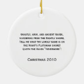 Ornament Raven Holding Court (Achterkant)