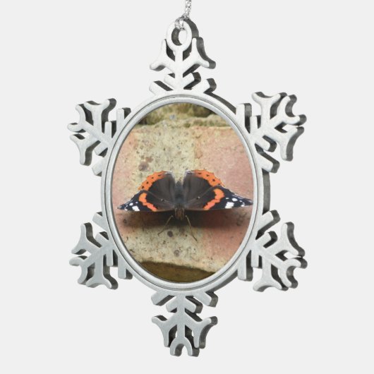 Ornament Red Admiral Butterfly (Rechts)