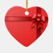 Ornament Red Cadeau Bow (Voorkant)