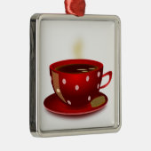 Ornament Red Coffee Cup (Rechts)