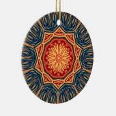 Ornament Red n Navy Blue Tree (Rechts)