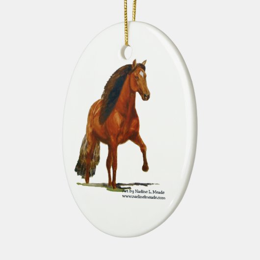 Ornament, Red Peruvian Paso Keramisch Ornament (Links)