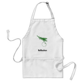 Ornament reflectie standaard schort