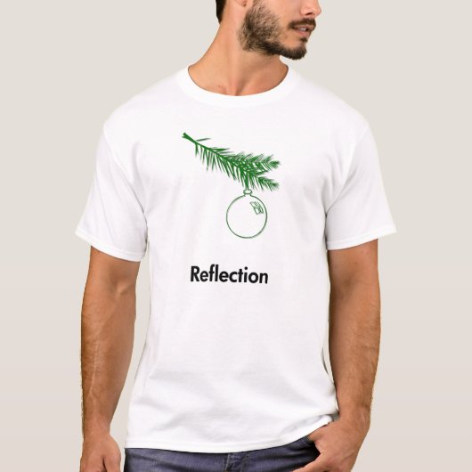 Ornament reflectie t-shirt (Voorkant)