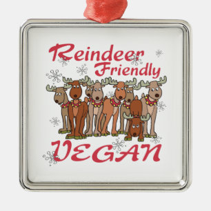 Ornament Reindeer Friendly Vegan