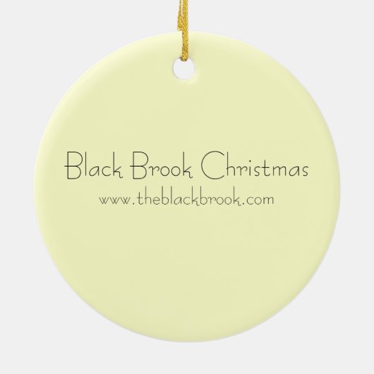 Ornament Reindeer Rock (Achterkant)