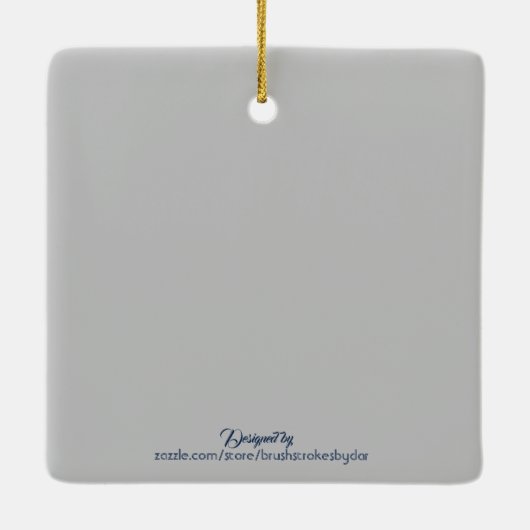 Ornament Ribbon Ornament (Achterkant)