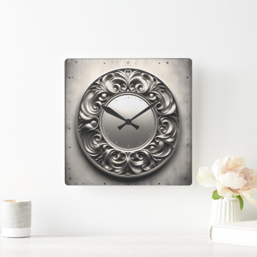 ornament ring vierkante klok (Huis)