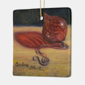 ornament "Rode glazen Ornament" (Links)