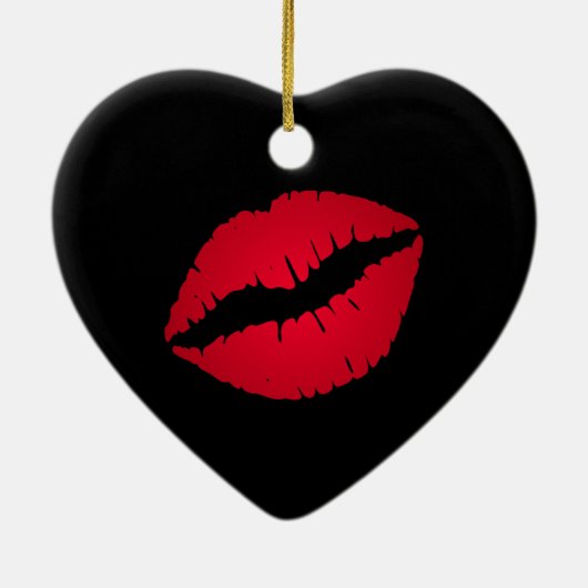 Ornament rode lippen (Achterkant)