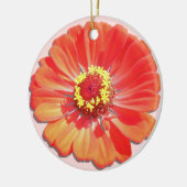 Ornament - Rode Zinnia (Links)