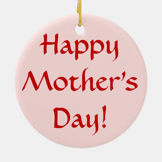 Ornament - Rode Zinnia (Achterkant)