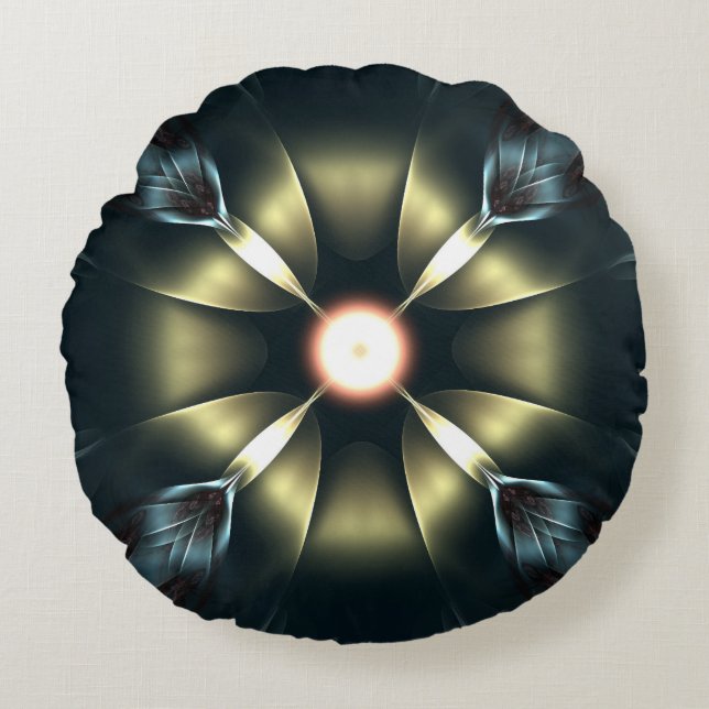 Ornament Rond Kussen (Voorkant)