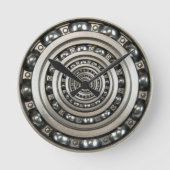 Ornament Ronde Klok (Voorkant)