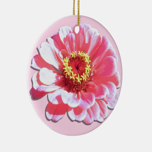 Ornament - Roze Zinnia (Rechts)