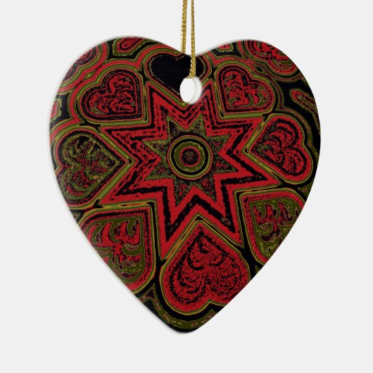 ornament "Rustic Hearts" (Rechts)