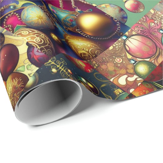  Ornament Sampler Cadeaupapier (Rol Hoek)