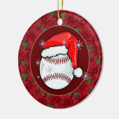 Ornament - Santa Baseball (Links)