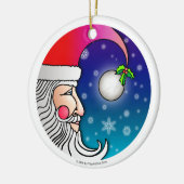 Ornament - SANTA MOON (Links)