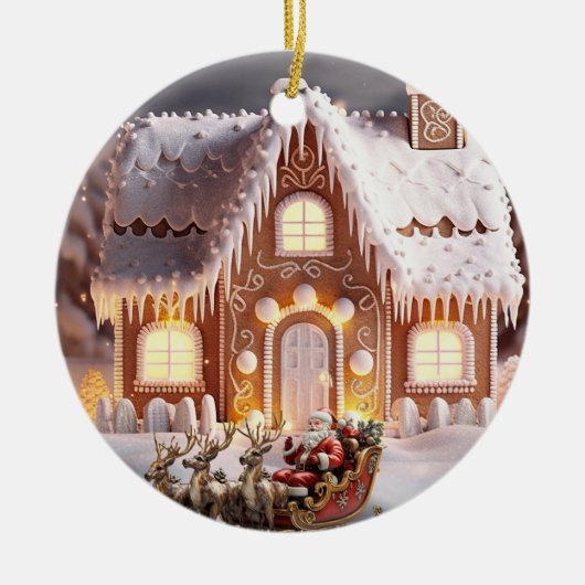 Ornament Santa's Sleigh (Voorkant)