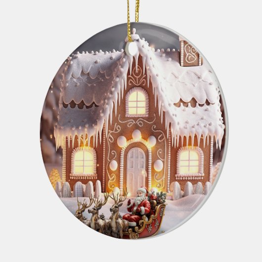 Ornament Santa's Sleigh (Links)