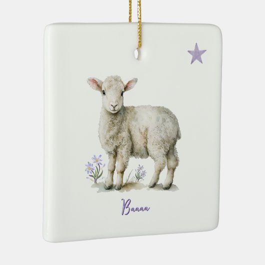 Ornament - Schapen (Rechts)