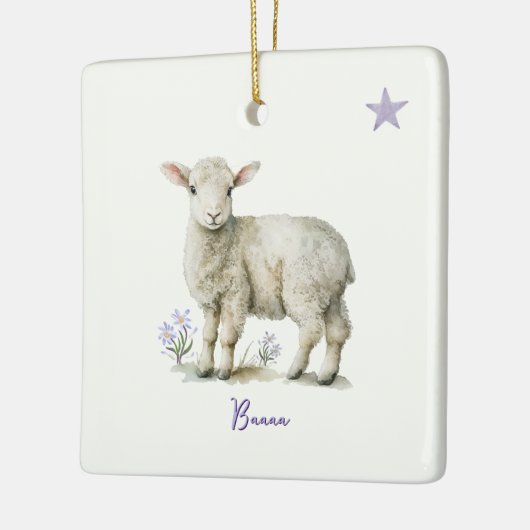 Ornament - Schapen (Links)