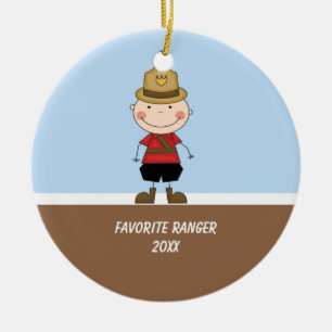 Ornament schattig Boy Ranger