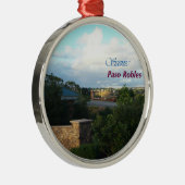 Ornament: Schilderachtig Paso Robles Metalen Ornament (Rechts)