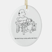 Ornament schrijfblok (Rechts)