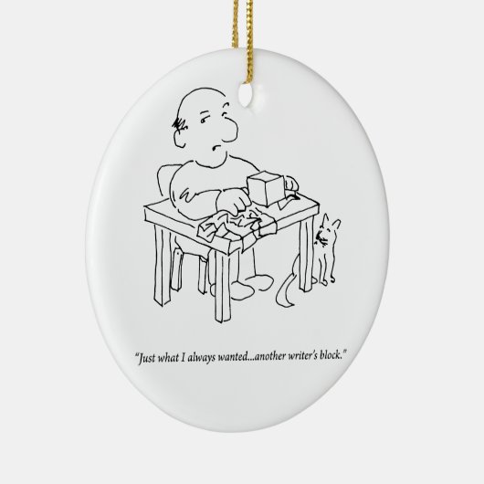 Ornament schrijfblok (Rechts)