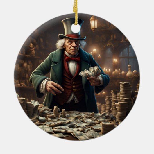 Ornament Scrooge (Achterkant)