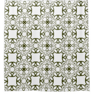 Ornament seamless pattern, abstract, ara douchegordijn