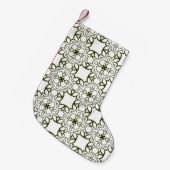 Ornament seamless pattern, abstract, ara kleine kerstsok (Voorkant (Hangend))