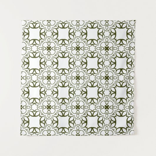 Ornament seamless pattern, abstract, ara wandkleed (Voorkant)