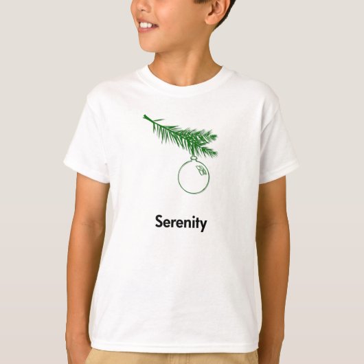 Ornament sereniteit t-shirt (Voorkant)