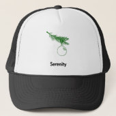 Ornament sereniteit trucker pet (Voorkant)