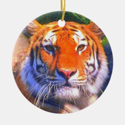 Ornament Siberian Tiger (Voorkant)