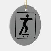 Ornament Skateboardsymbool (Rechts)