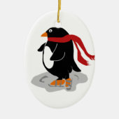 Ornament Sking Penguin Keepomwille (Voorkant)