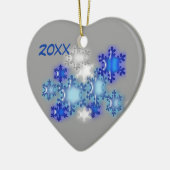 Ornament - Sneeuwvlokken 20xx (Links)
