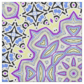 Ornament snewflake stof (Close Up)