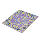 Ornament snewflake tegeltje (Zijkant)