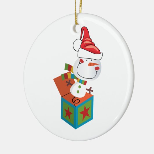 ORNAMENT SNOWMAN JACK-IN-BOX (Links)