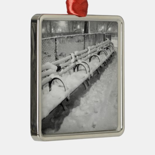 ornament "Snowy Benches" (Rechts)